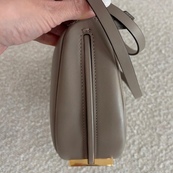 Authentic Pre-owned Fendi Fendigraphy Mini Dove grey leather mini-bag - Picture 5 of 12